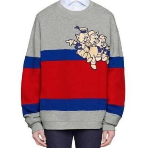 gucci three little pigs sweater|gucci chinese new year capsules.